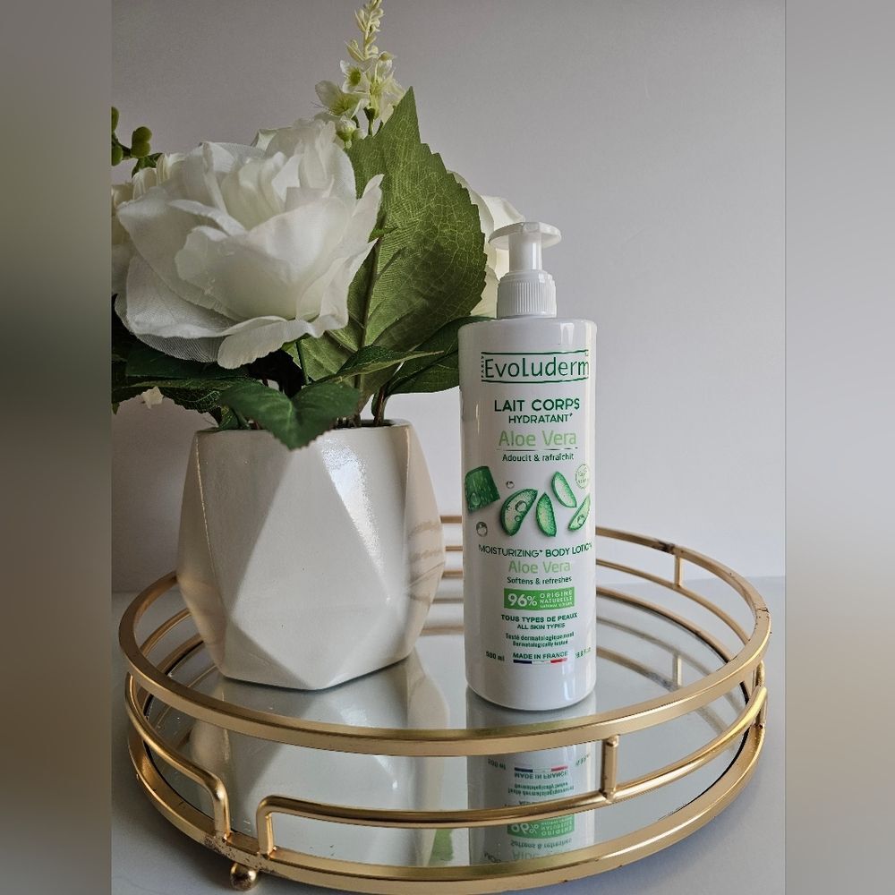 Evoluderm Aloe Vera Moisturizing Body Lotion 16.9fl .oz